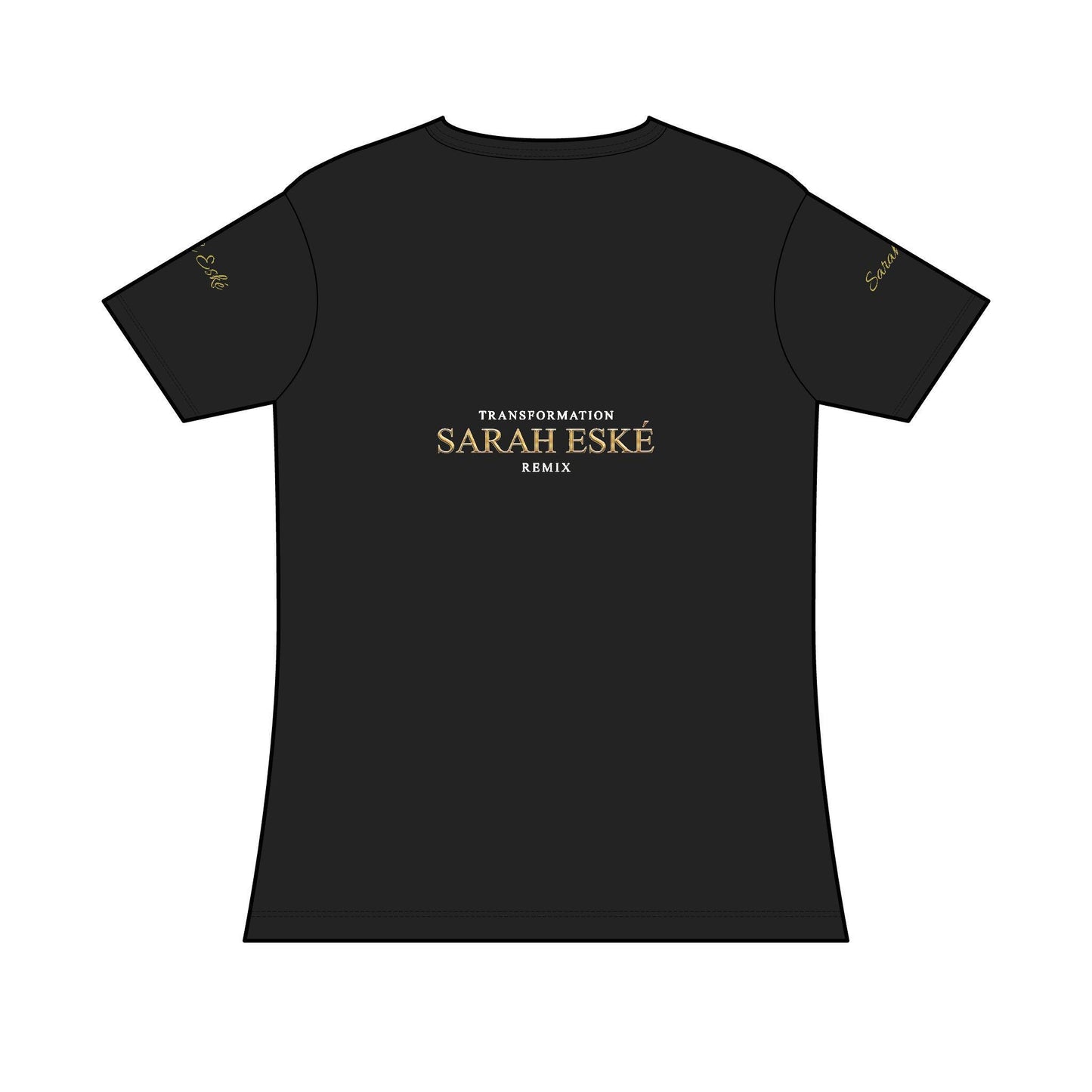 Sarah Eské - "Transformation Remix" Chic Graphic Tee for Women, Trendy Casual Wear, Great Gift for Music Lovers, Unique Statement Shirt