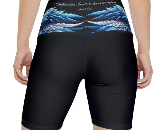 Finally Free - Women's Workout Shorts (AOP)