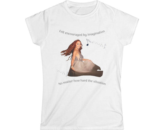 Tenacious Women's Softstyle Tee - Inspirational Gift, Casual Wear, Empowering Message Shirt