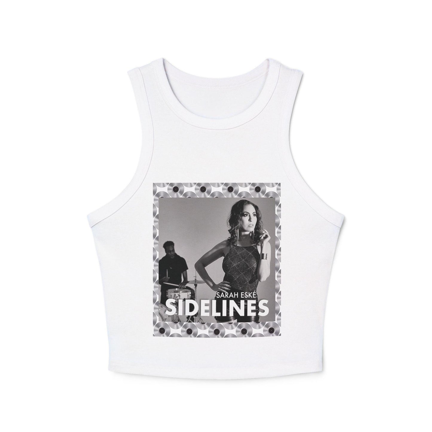 Sidelines - Sarah Eské - Women's Micro Rib Racer Tank Top