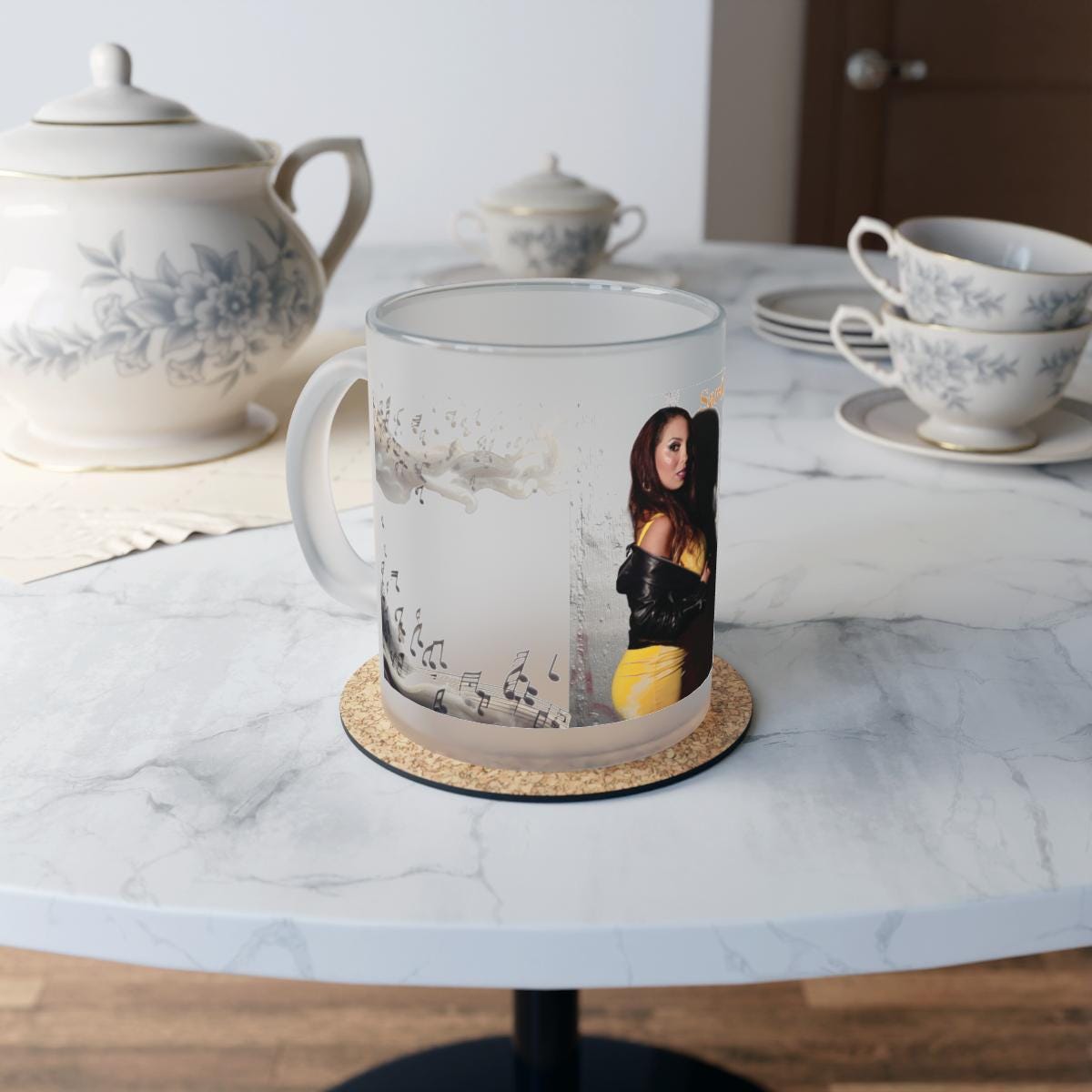 Sarah Eské - Frosted Glass Mug