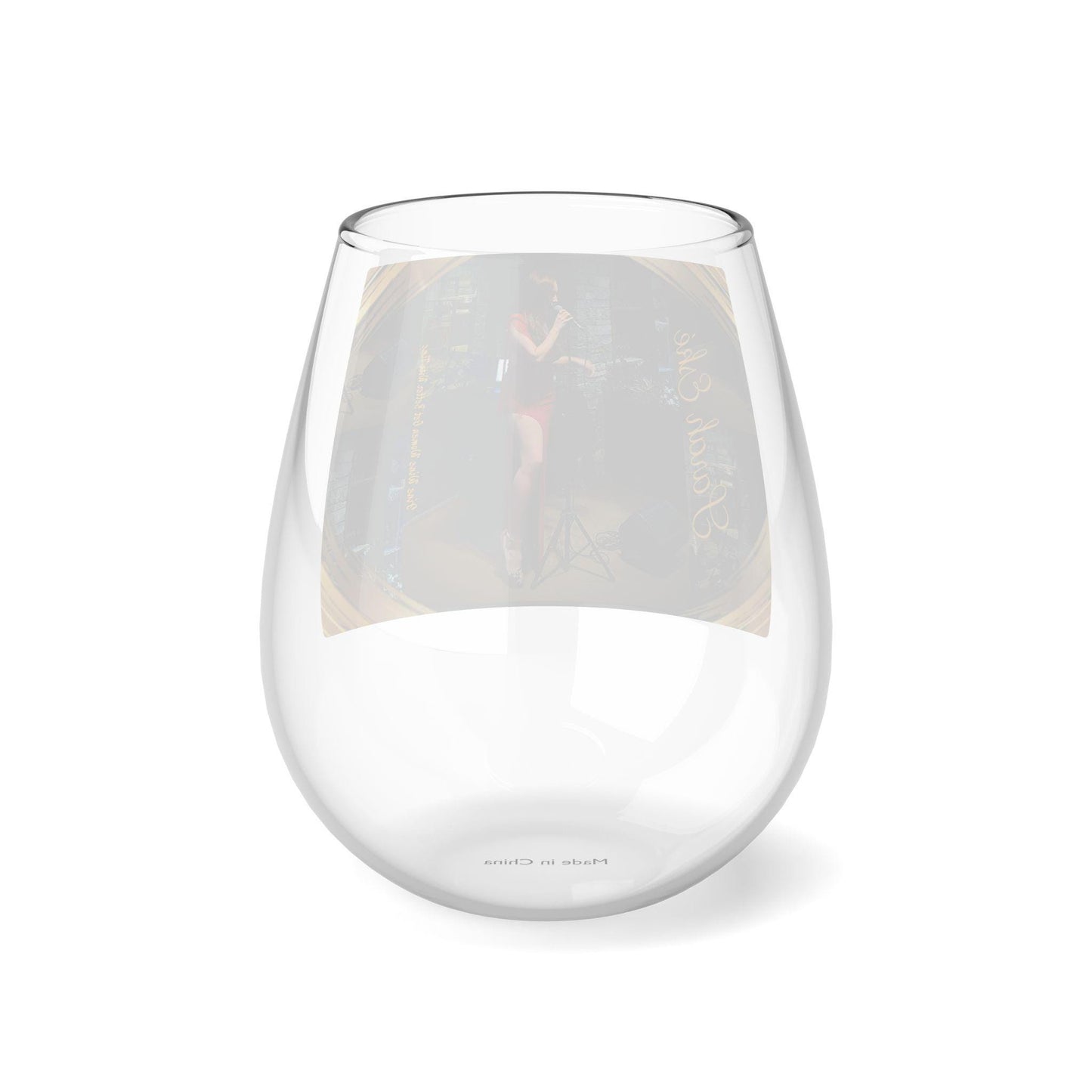Fine Wine Women Get Better With Time - Sarah Eské - Stemless Wine Glass, 11.75oz