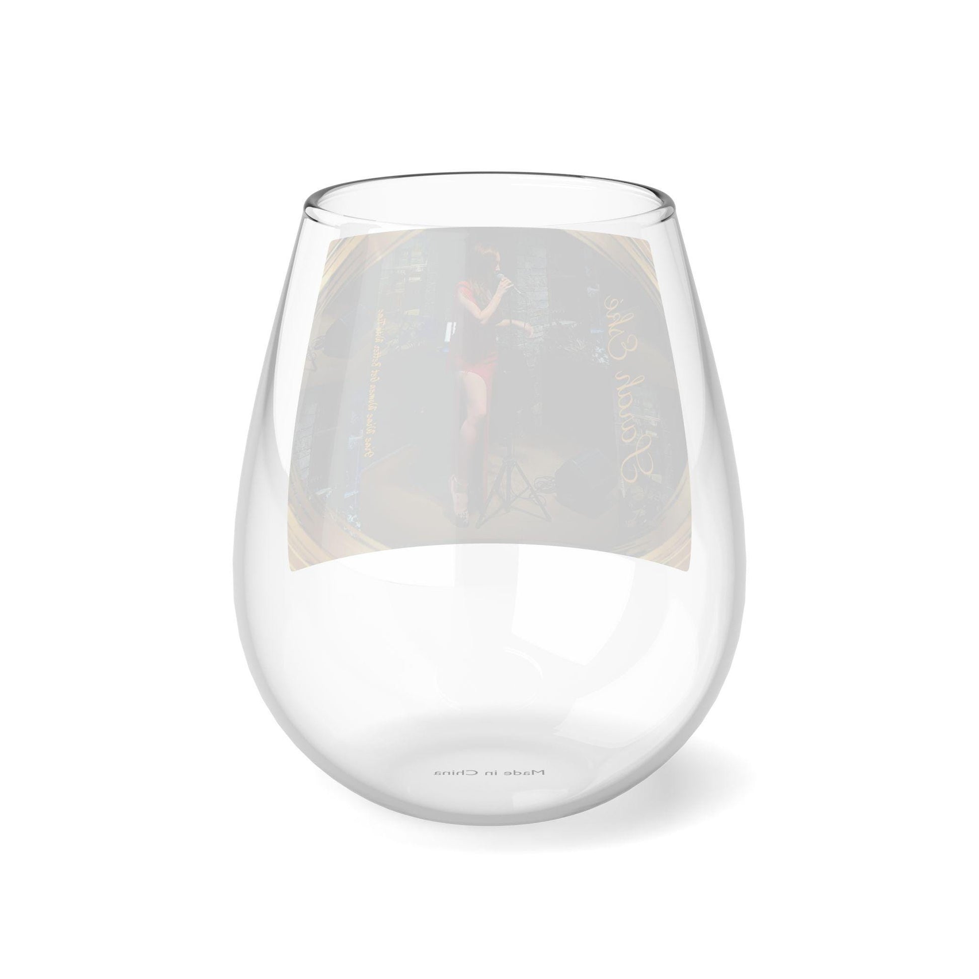 Fine Wine Women Get Better With Time - Sarah Eské - Stemless Wine Glass, 11.75oz