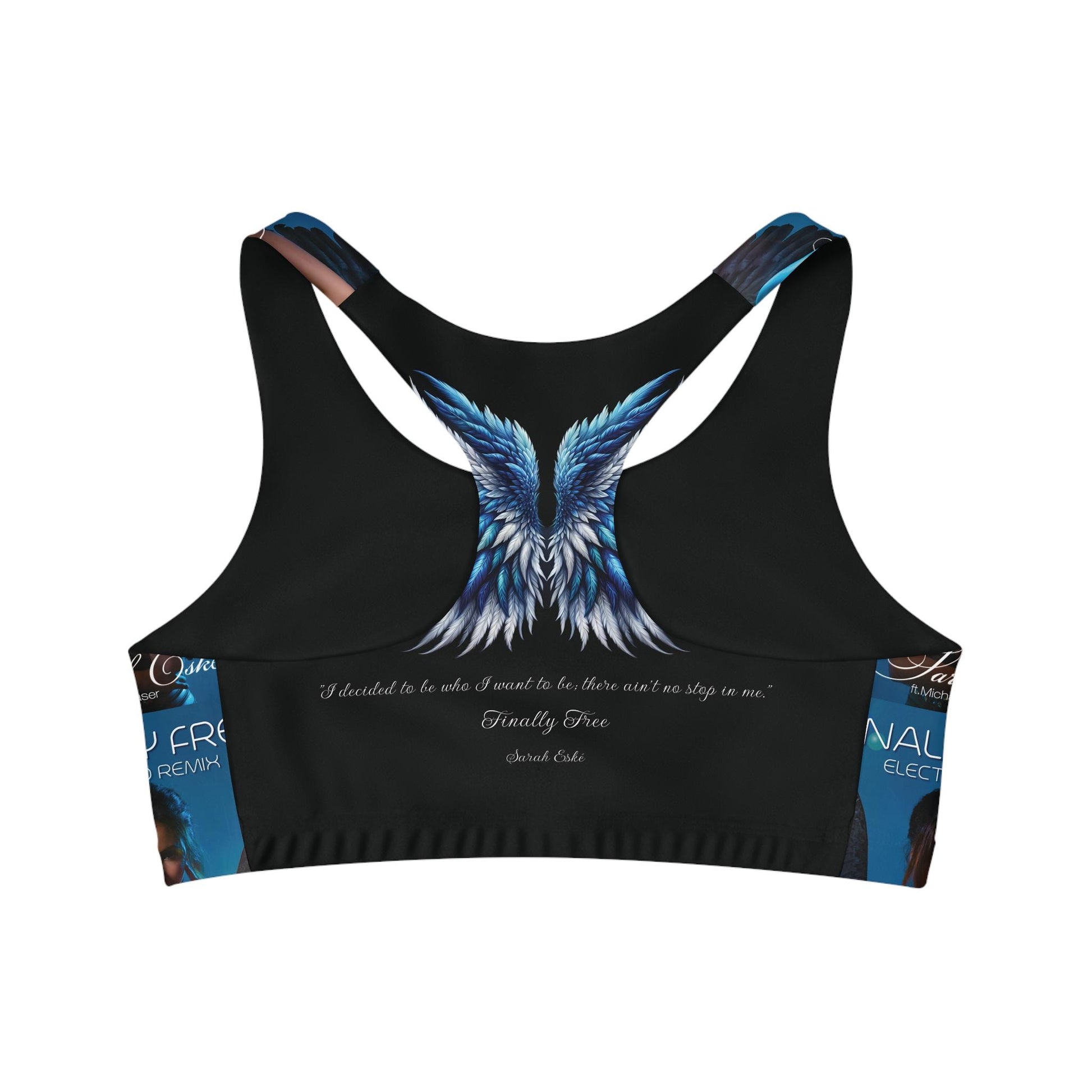 Finally Free - Sarah Eské - Seamless Sports Bra (AOP)