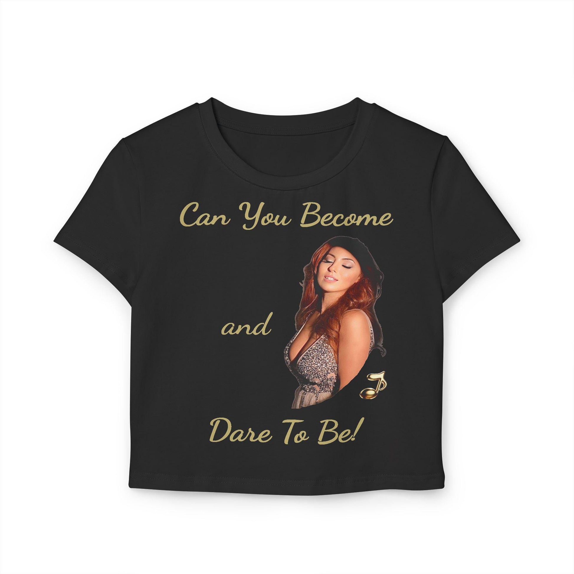 Sarah Eské - "Tenacious" Women's Soft style Tee with Stylish Inspirational Design, Cute Summer Top, Gift for Her, Crop Tee