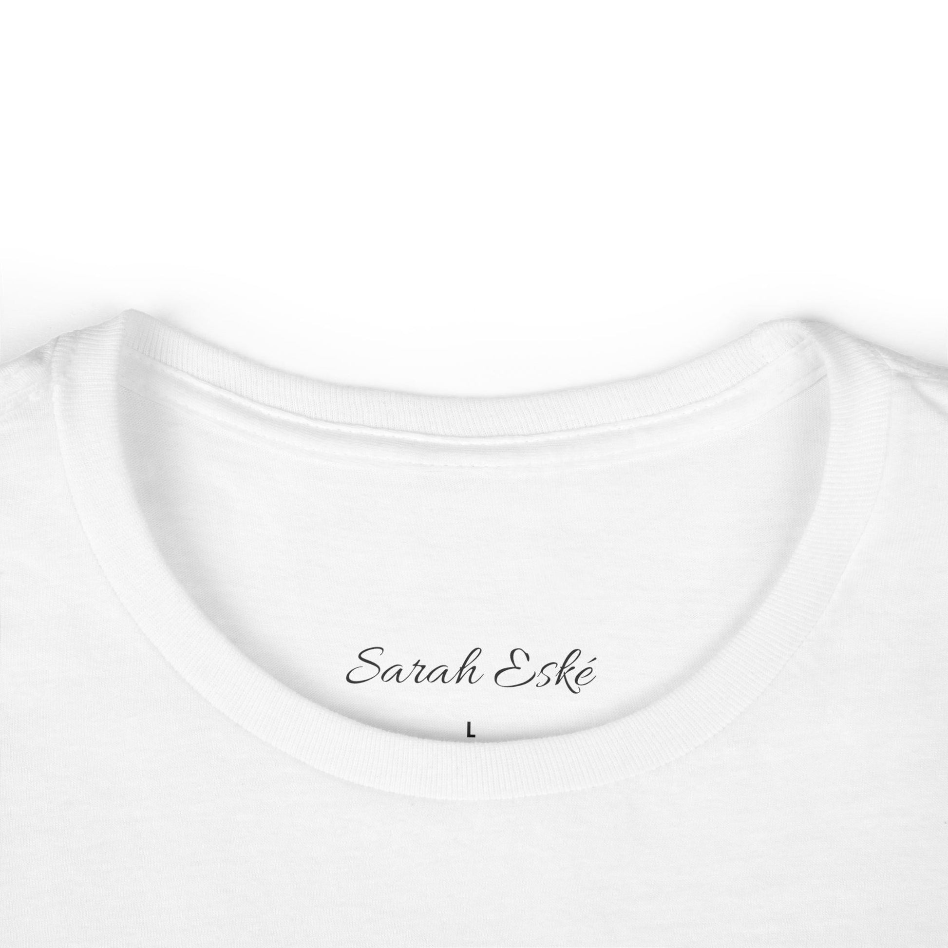 Sarah Eské - "Tenacious" Women's Softstyle Tee - Inspirational Gift, Casual Wear, Empowering Message Shirt, Motivational Top, Stylish Outfit